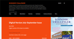 Desktop Screenshot of economicchallenger.net